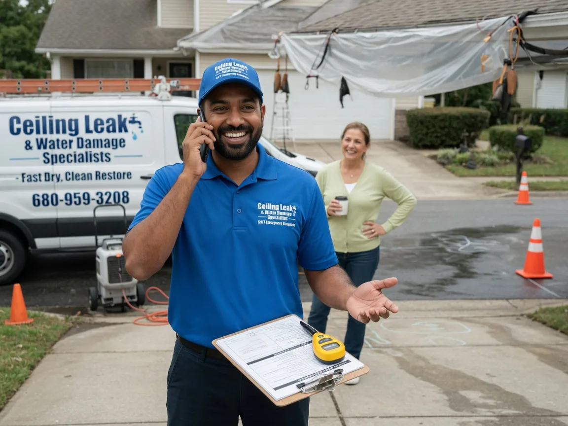 Ceiling Leak Cleanup Bel Air, MD FAQs